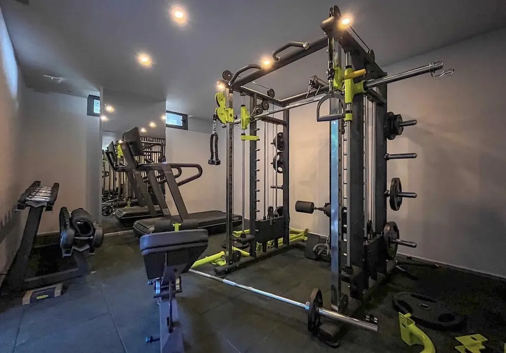 Gym area